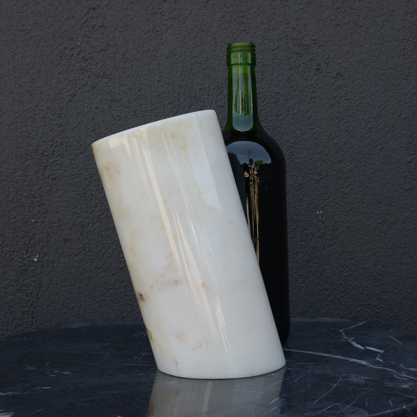 White Marble Wine Chiller