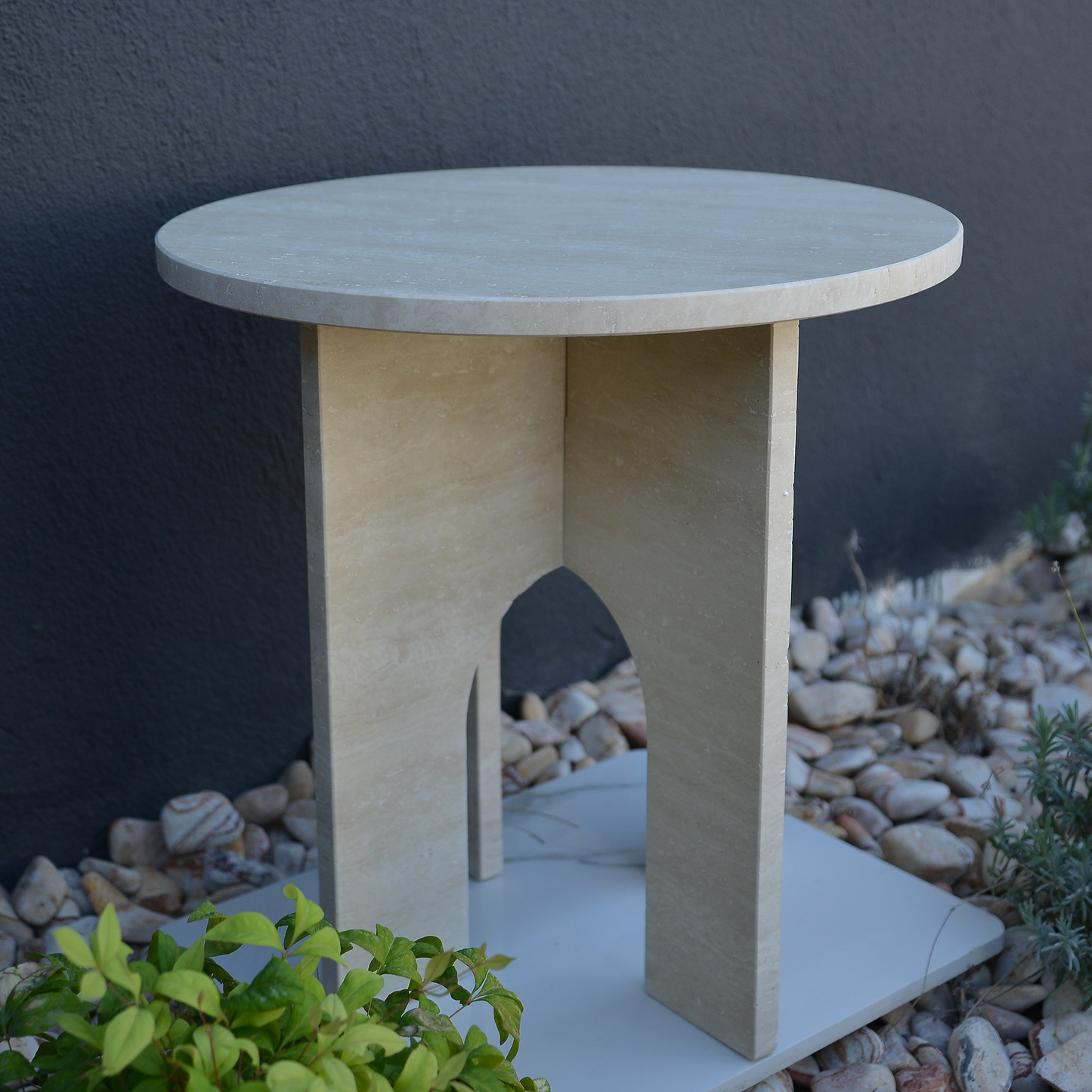 Travertine Marble Coffee Table