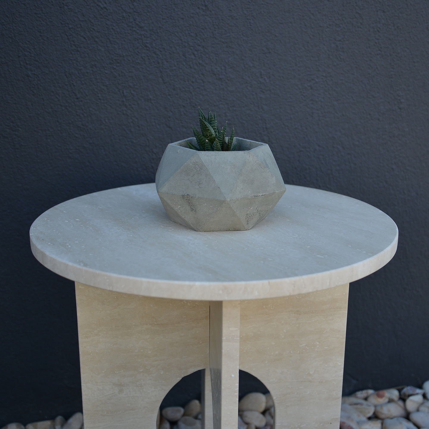 Travertine Marble Coffee Table