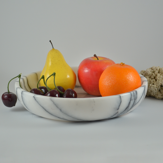 Lilac Marble Bowl